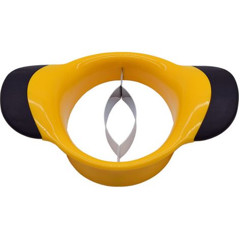 Coupe-Mangue, 20 x 11.7 cm, Acier Inoxydable/Plastique, Orange (1/5)
