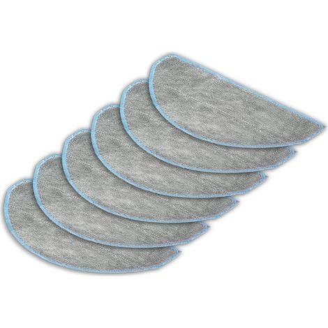 (6 Pièces) Roomba 104 Serpillière de Remplacement pour iRobot Roomba Combo Essential Y0140 / Y0110 / Q011 / Q0120 / Q0520 / Roomba 104 / Roomba 105 Combo, Kit d'accessoires pour balais à Franges (1/5)