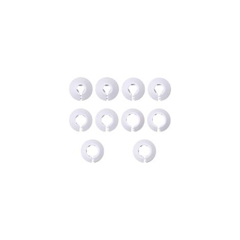 Lot de 25 rosaces décoratives pour radiateur – 5 tailles 12/16/20/25/32mm – Plastique haute qualité – Installation simple (1/5)