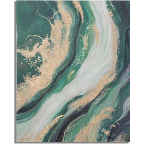 DIPINTO SU TELA GREENERY CM 80X2,8X100 (1/5)