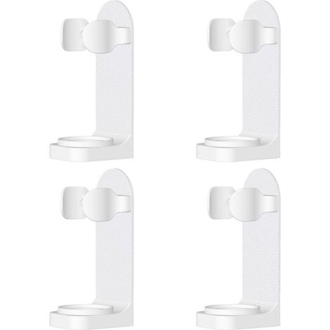 Porte-Brosse À Dents Électrique - Réglable 18-32 Mm - Murale Adhésive Sans Perçage - Pour Salle De Bain - 4 Pièces (1/4)