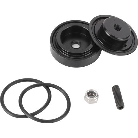 Bouchon obturateur pour kit suppression essuie-glace arrière Honda Civic CRX CRV S2000, écrou de blocage, capuchon noir, pièce auto (1/5)