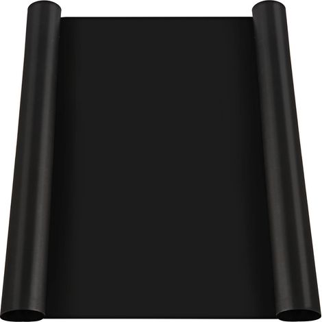 Tapis de bricolage en silicone - 70 x 50 cm - Pour résine époxy - Noir - 1,3 mm d'épaisseur - En silicone - Antiadhésif antidérapant - Pour résine coulée, artisanat (1/5)