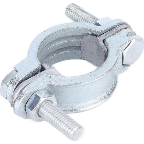 Schlauchschelle, robust, hochtemperaturbeständig, aus Kohlenstoffstahl, für Gummiringe und Stahlrohre 27