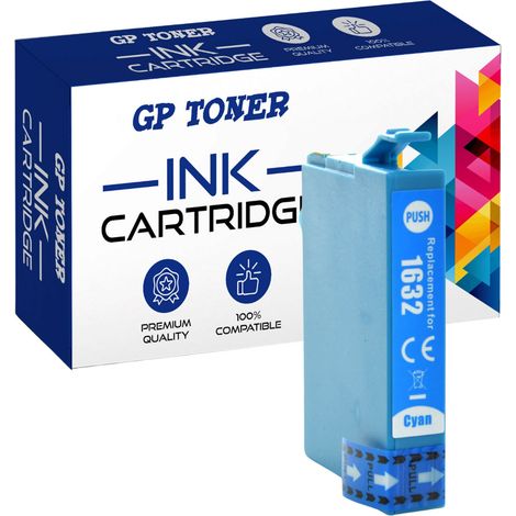 Cartouche d'encre cyan GP pour Epson E1633XL (1/5)