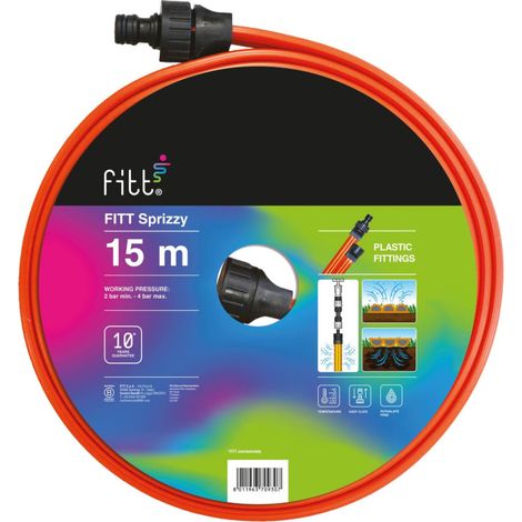 Fitt Sprizzy Tubo Microperforado de Tres Vías 15 M