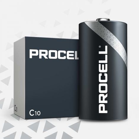 Boite de 10 piles C Duracell Procell MN1400 (1/3)