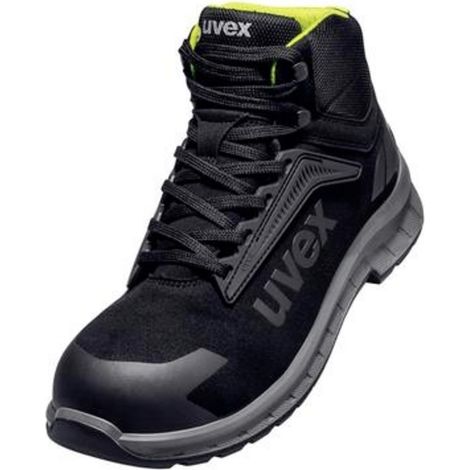 uvex Stiefel 2 trend S3S schwarz gelb Weite 12 Gr. 41 (1/5)