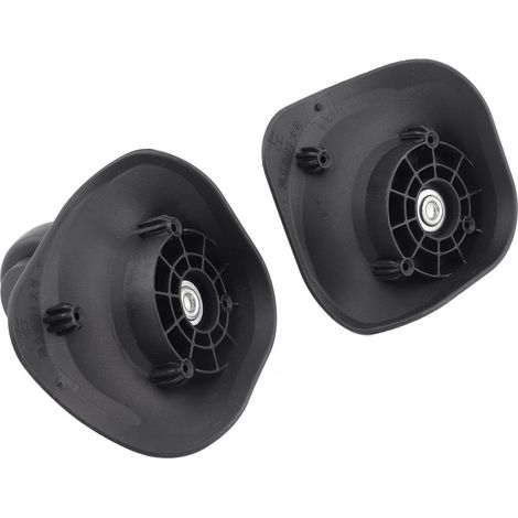 Roues de Remplacement pour Valise - 2 Pièces/Set - Roue Simple en PVC - Pour Valises - Accessoire de Remplacement - Diamètre 10.8 cm (1/5)