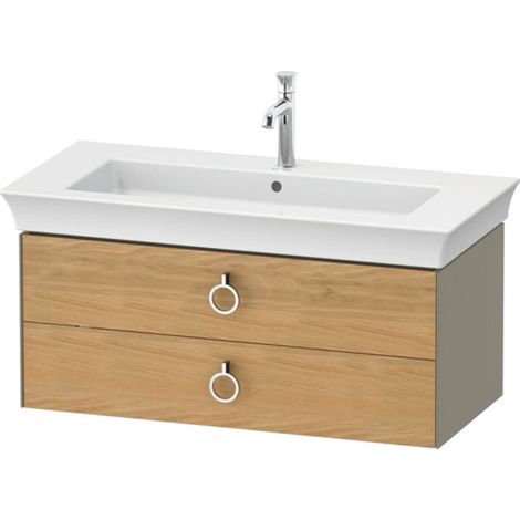 Duravit White Tulip, meuble sous-lavabo suspendu, largeur 984 x (1/5)