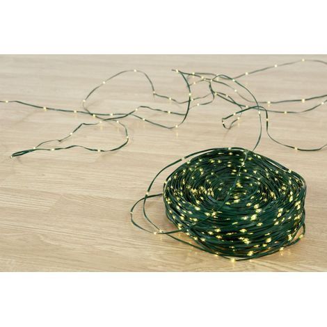 BOP Luci per Albero di Natale Microled a goccia bianco caldo 500 Led (1/4)