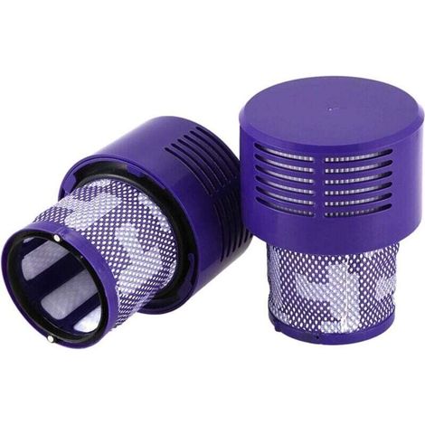 Confezione da 2 filtri di ricambio per aspirapolvere Dyson Cyclone V10 SV12 Absolute Animal Total Clean. Ricambi per aspirapolvere HEPA. Prefiltro per Dyson V10 SV12. Sostituisce il codice articolo 96