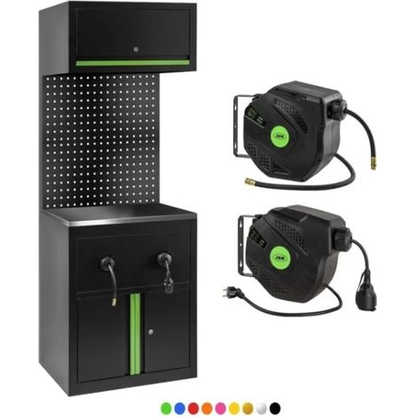 JBM Set modulare con estensione per avvolgitori in acciaio inox SERIE628 - Verde