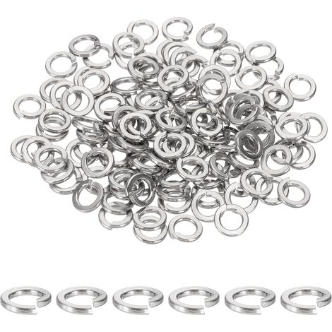 Lot De 120 12 Rondelle Grower Pour Vis Boulons Voitures Argent (1/5)