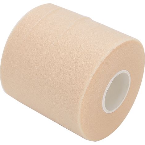 Bande adhésive sport imperméable soulagement douleur musculaire fitness strapping kinésiologie lot de 2 beige (1/5)