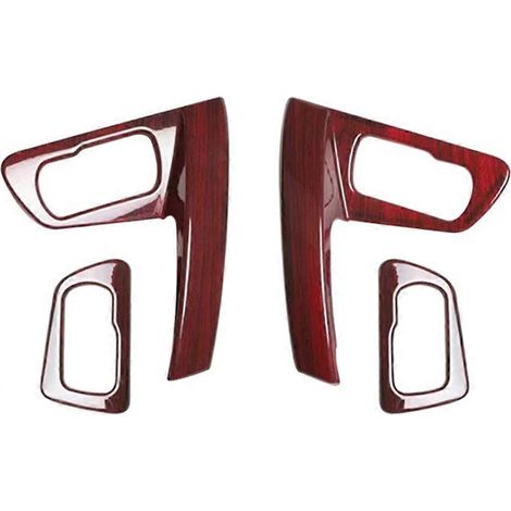 Poignée intérieure de porte en ABS pour Nissan Qashqai J10 (2008-2015), imitation bois, avec accoudoir et panneau de lampe. (1/5)