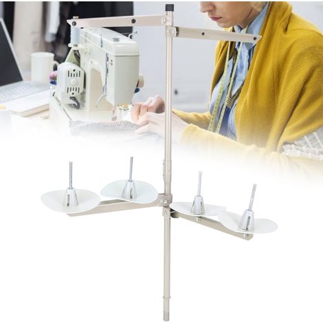 Support métallique pour bobines de fil à coudre - Accessoire de machine à coudre (1/5)