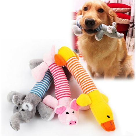 Dog Chew Toy, 3-Piece Set, Washable, Safe, Squeaky Dog Shoes (1/5)
