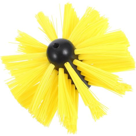Brosse de cheminée avec tête en nylon et PE résistants (1/5)