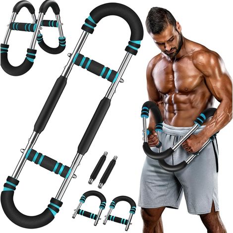 Entrenador de pecho ajustable acero portátil OKMYHOME (1/4)