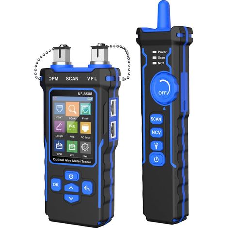 Netzwerkkabeltester, RJ45/RJ11-Kabeltester mit multifunktionaler PoE-Kabelverfolgung, Typ-C-Unterstützung