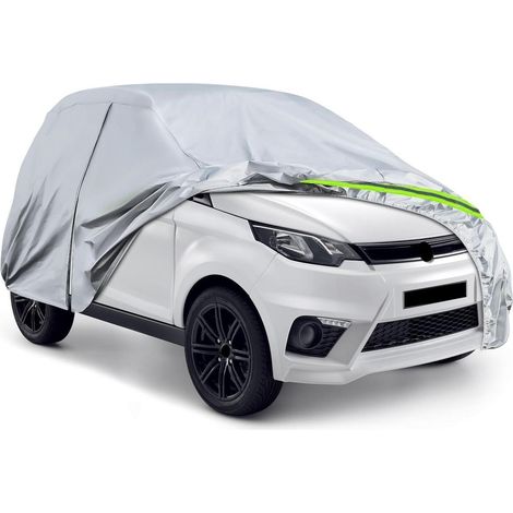 Bâche intégrale pour Aixam City/Coupe/MINAUTO/Crossover 2007-2025, imperméable, respirante, argent