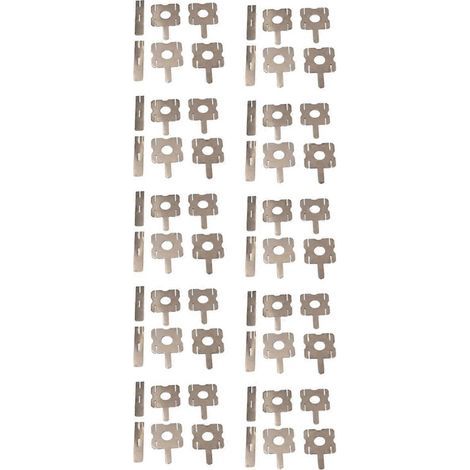 Lot de 10 plaques de nickelage pour soudage par points, placage de batterie, feuilles de nickel pour outils Makita, bande en acier nickelé (1/5)
