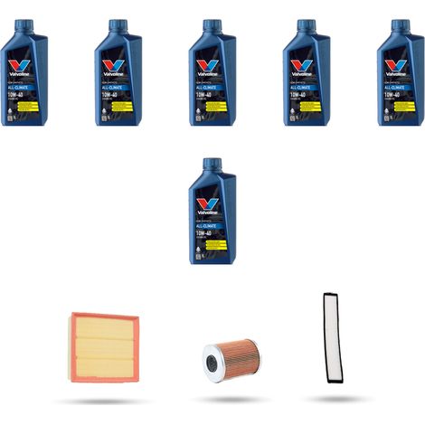 Kit tagliando 3 FILTRI e 6L OLIO compatibile con Bmw serie 3 (E46) M3 3.2 252kw dal 2000 (1/4)