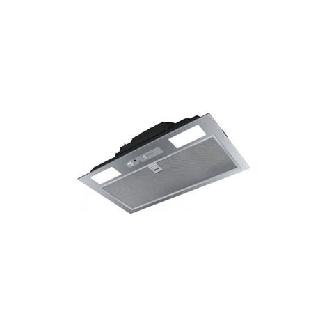 Roblin – Groupe filtrant hotte plafond 60cm – Double système évacuation/recyclage – 3 vitesses d'aspiration – Éclairage LED intégré