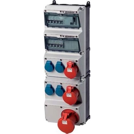 Mennekes 950013 distributore di corrente blu IP44 16A