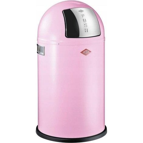 Wesco modello classico cestino rosa 22 litri elegante (1/3)