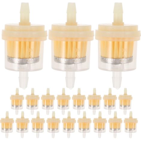 20 Pièces Filtre à Essence Inline 3/16 Pouce Plastique (1/5)