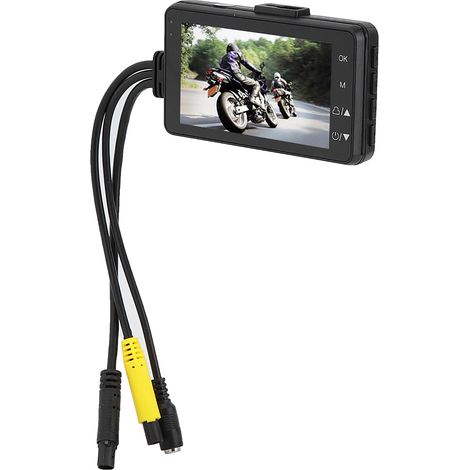 Enregistreur de données caché pour moto 2 caméras écran LCD 3 pouces 720P (1/5)