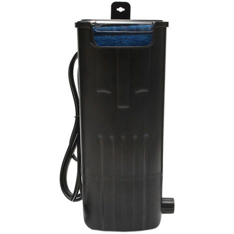 Filtre pour aquarium à tortues avec pompe à eau silencieuse, idéal pour les terrariums à faible niveau d'eau et à effet cascade. Parfait. (1/5)