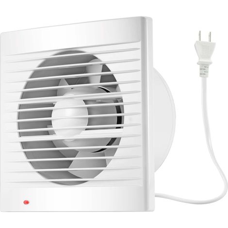 Extracteur air 4 pouces 55 CFM, ventilateur mural cuisine salle bain garage, système ventilation extraction humidité efficace (1/5)