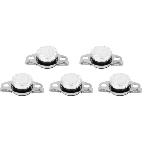 Lot 5 KSD301 – 60°C – 250V 10A – NO – interrupteur thermostat – commande thermique (1/5)
