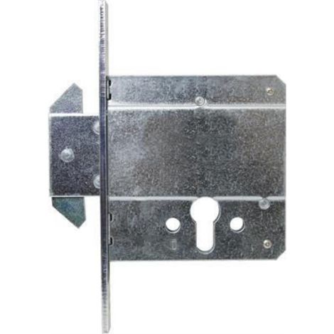 Serratura cancello infilare 778 iseo b.q zinc f.mm 25 c.sagom m3 e.mm 61 (1/5)