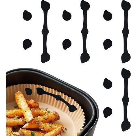 12 magneti per friggitrice ad aria - I magneti impediscono lo scivolamento e le bruciature, senza BPA, accessori per friggitrice. (1/5)