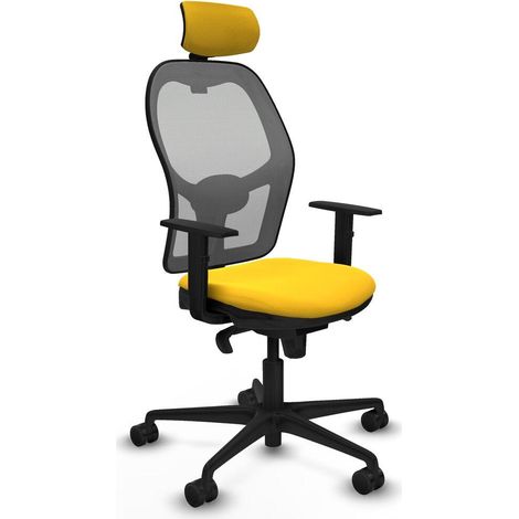 Piqueras-y-crespo Jorquera Ergonomischer Bürostuhl Gelb (1/3)