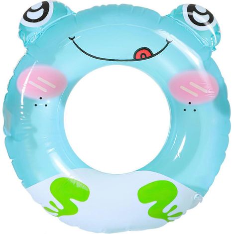 Bouée gonflable en caoutchouc en forme d'animal pour enfants, pour la piscine et les activités de plein air en été.-AquaForge (1/5)