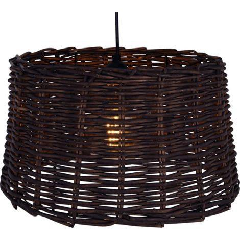Naeve Basket Suspension à cadre métallique marron 1xE27 (1/5)