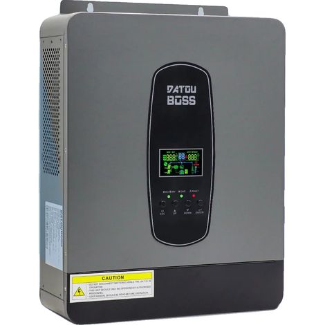 Inversor solar, controlador de carga MPPT, capacidad para sistemas aislados, 24 V 3000 W, 220-240 V, 24 V (1/2)