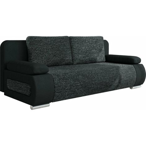 Sofá cama Comfivo 144, Alova 04 + Lawa 06, Almacenaje, 0, 77x200x92cm (1/5)