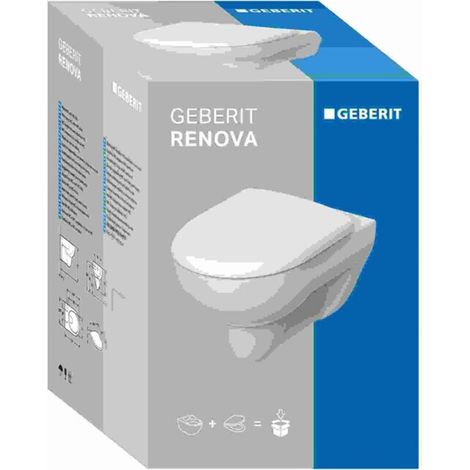 Geberit 500802001 Renova Set Wand-WC mit WC-Sitz (1/5)