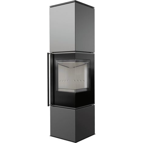 Kaminofen aus Stahl KRATKI REN/L rechts Ø 150 7 kW (1/5)