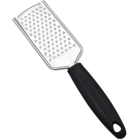 1 râpe à zeste Divers accessoire de portail, acier inoxydable, 23,5 cm, design suspendu, pour agrumes, fromage, chocolat, gingembre et ail (1/5)