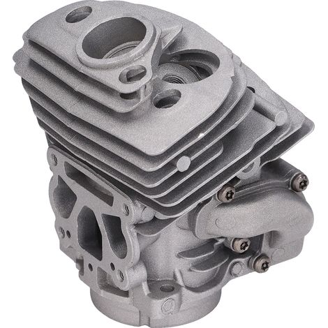 Jeu de cylindre piston 46mm avec filtre à air et soupape pour tronçonneuse Husqvarna 555 560 562 XP