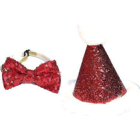 2 chapeaux tricorne pour animaux de compagnie