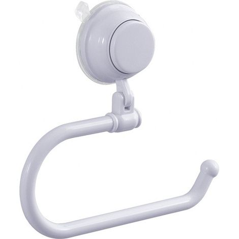 Gedy Vesuvio Portarrollo C/VENTOSA, Bianco, 17 x 3 x 15 (1/3)