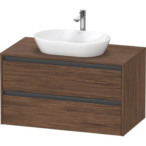 Duravit Ketho.2 bâti-support de lavabo sur console suspendu, (1/2)